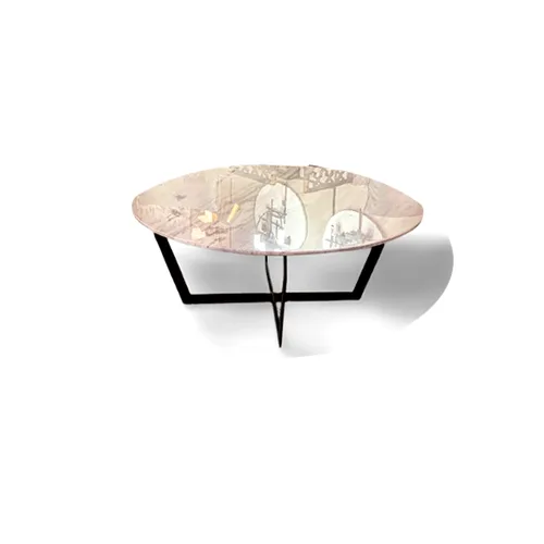 VEROCASA LIVING LUXURY AITZEL NESTING COFFEE TABLE