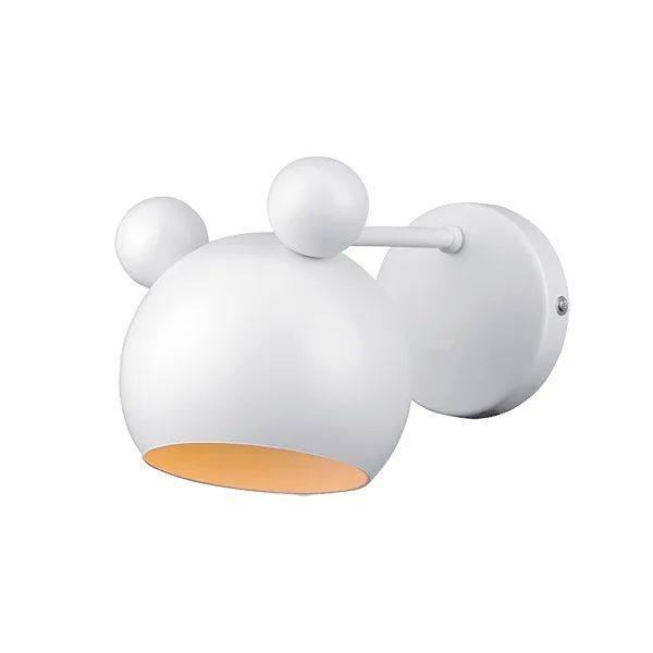 ELMARK MICKEY WALL LAMP 1XE27 WHITE