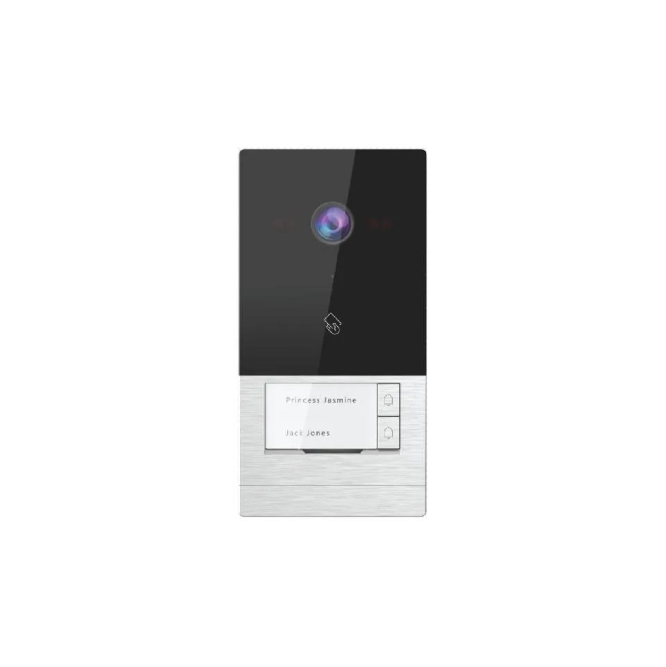 Lexa LEX-Cogate SIP IP Mini Outdoor Station LX-IP-DRSVD-LCG-BK+SL-AL-2B-MIOS-SM