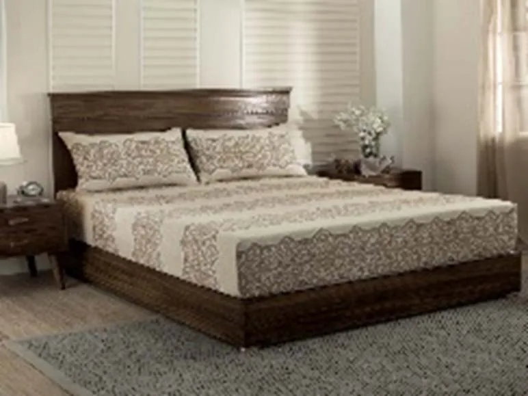 DESROCH ELEGANT COMFORT COTTON STANDARD BED SHEET