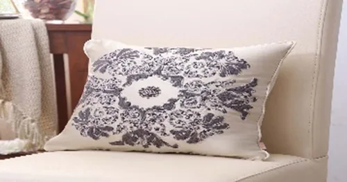 DESROCH ELEGANT COMFORT MODERN COTTON CUSHION COVER