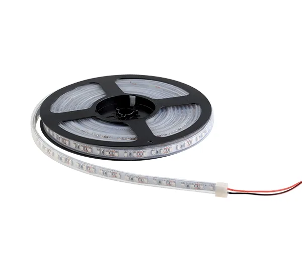ELMARK LED STRIP SMD3528 24V/DC 9,6W/m 120pcs/m IP65 WARM WHITE
