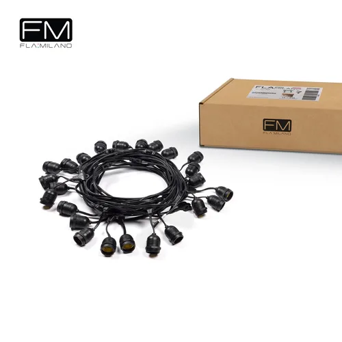 FLAMILANO PENDANT SOCKETS FEMALE & MALE CONNECTOR 10Mtr