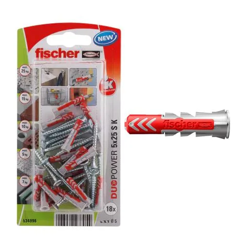 FISCHER DUOPOWER 5X25 S K NV DIY