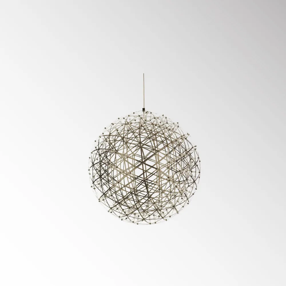 LUMIDECO CLOWN 42W 3000K SILVER SUSPENDED LAMP
