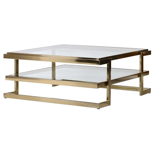 Coffee Table W/Clear  Glass