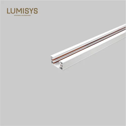 LUMISYS 3 METER BLACK SURFACE 3 WIRES TRACK WITH LIVE END AND END CAP 3459733