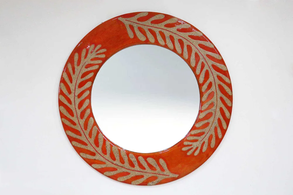 DESROCH MODERN ROUND MIRROR