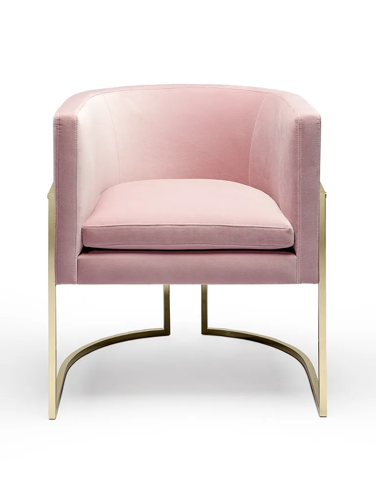 VEROCASA LUXURY GRAY JULIUS ARMCHAIR WITH SOFT ARMRESTS