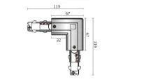2460826 3 CIRCUIT DALI L CONNECTOR