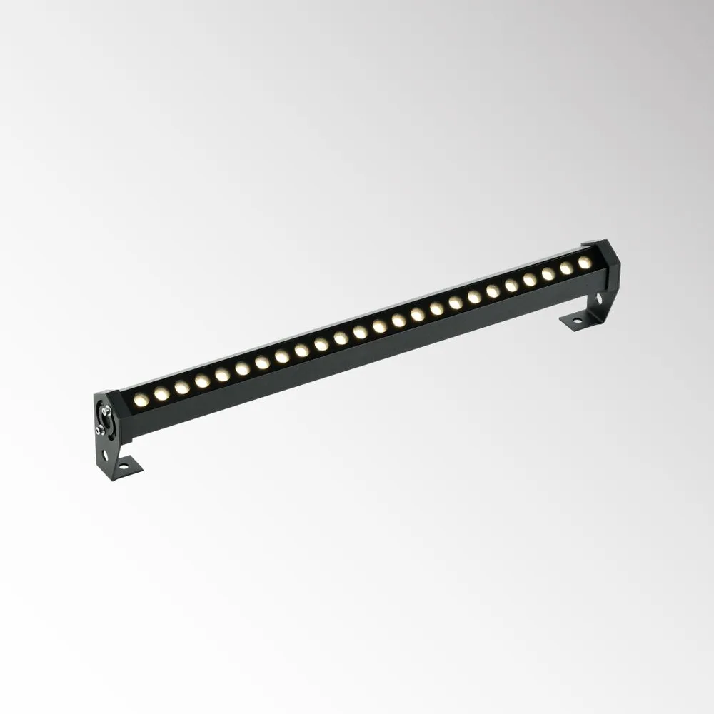 LUMIBRIGHT RYANSTAR 10W 3000K BLACK WALL WASHER IP65