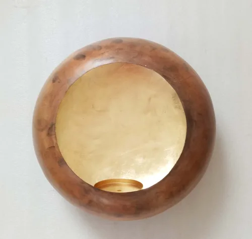 DESROCH DECOR WALL DECOR REDONA LARGE WALL CANDLE HOLDER