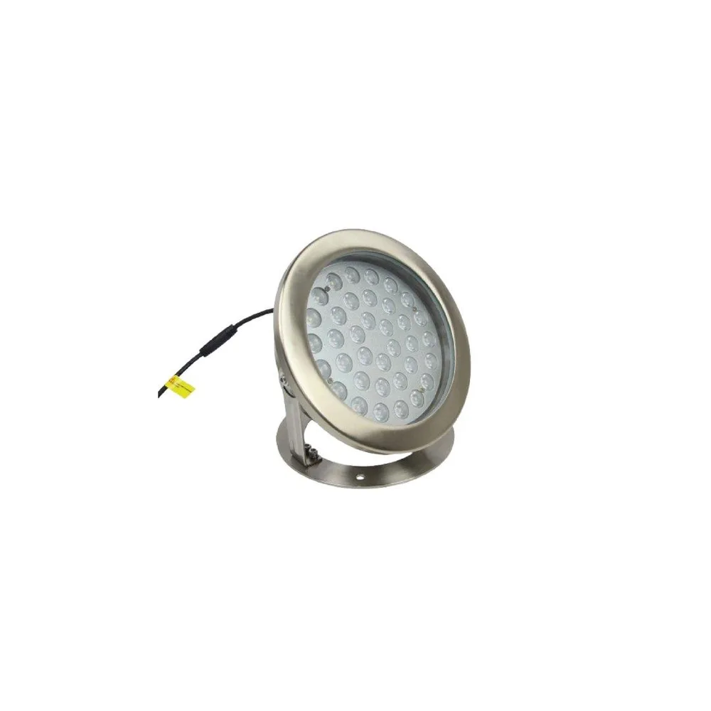 LUMIBRIGHT CHIARA SERIES 30W 12VDC Ø240X250MM 3000K 24° BRACKET MOUNTED STAINLESS STEEL UNDERWATER LIGHT