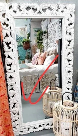 DESROCH GLOBAL EXPLORER DECORATIVE ACCENT MIRROR
