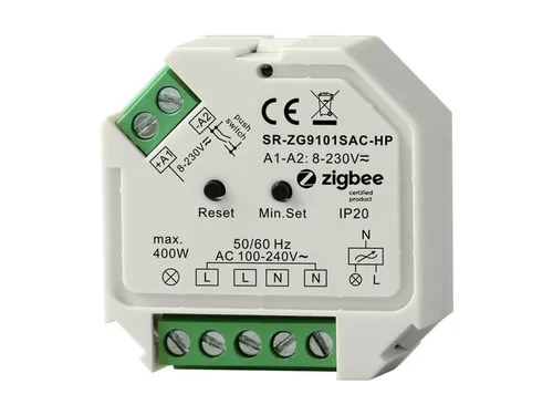 SUNRICHER ZIGBEE AC PHASE-CUT DIMMER SR-ZG9101SAC-HP