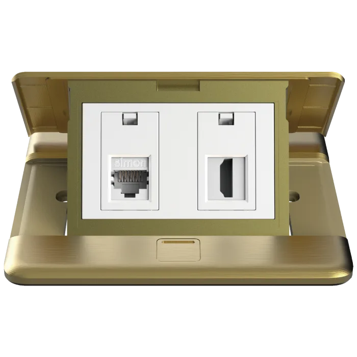 FLOOR SOCKET WITH HDMI & DATA MODULES