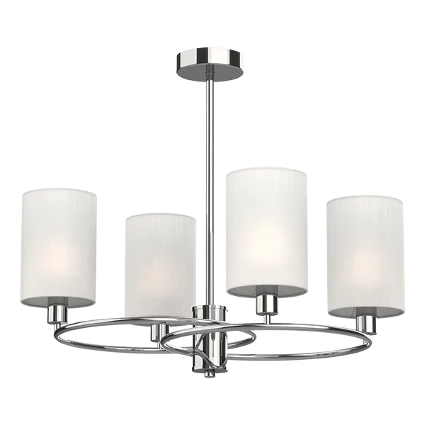ELMARK LUKAS CEILING LAMP 4XE14 CHROME