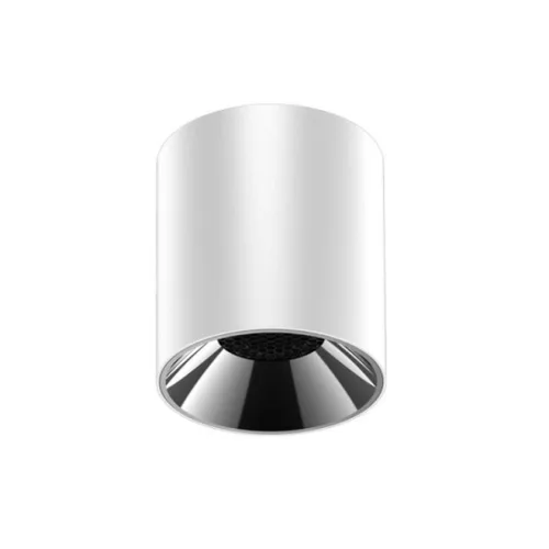 LUMIBRIGHT VASTE 30W 3000K WHITE WITH SAND+MIRROR SILVER SPOT LIGHT IP20