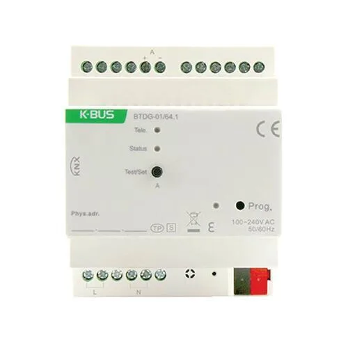 Lexa Secure Series KNX/DALI-2 Gateway 1-Fold with Secure, 4SU MDRC