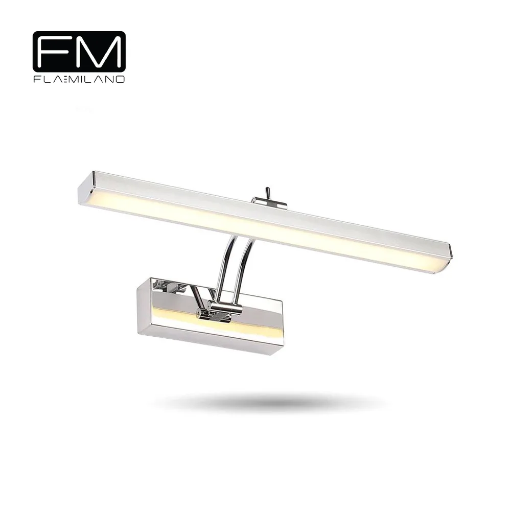 FLAMILANO ANGILO 8W 4000K CHROME MIRROR LIGHT 