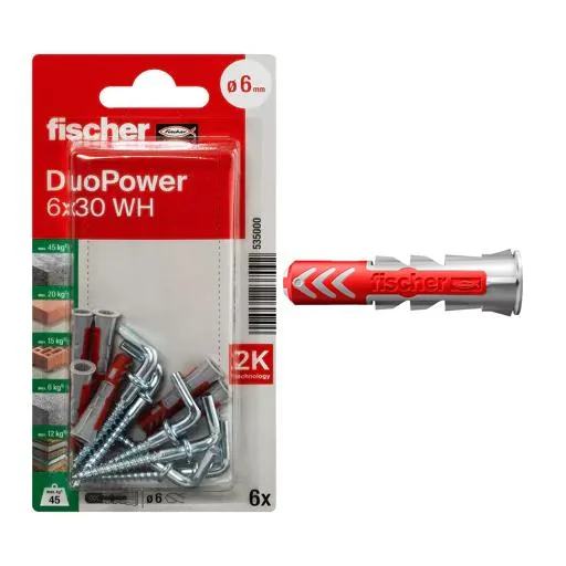 FISCHER DUOPOWER 6X30 WH K NV DIY