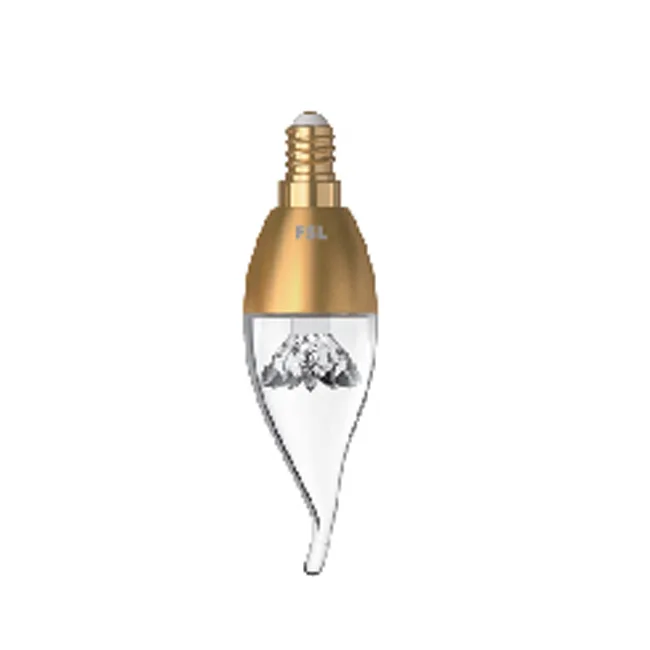 FSL LED CANDLE BT35-3/RC/S WH