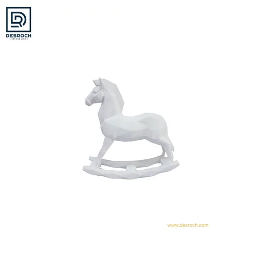 DESROCH DECOR ALBE ROCKING HORSE DÉCOR FIGURINE & SCULPTURE