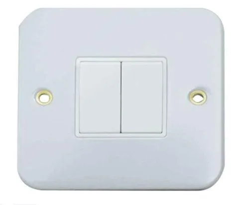 RR 2G 2 Way Metal Clad Switch Socket