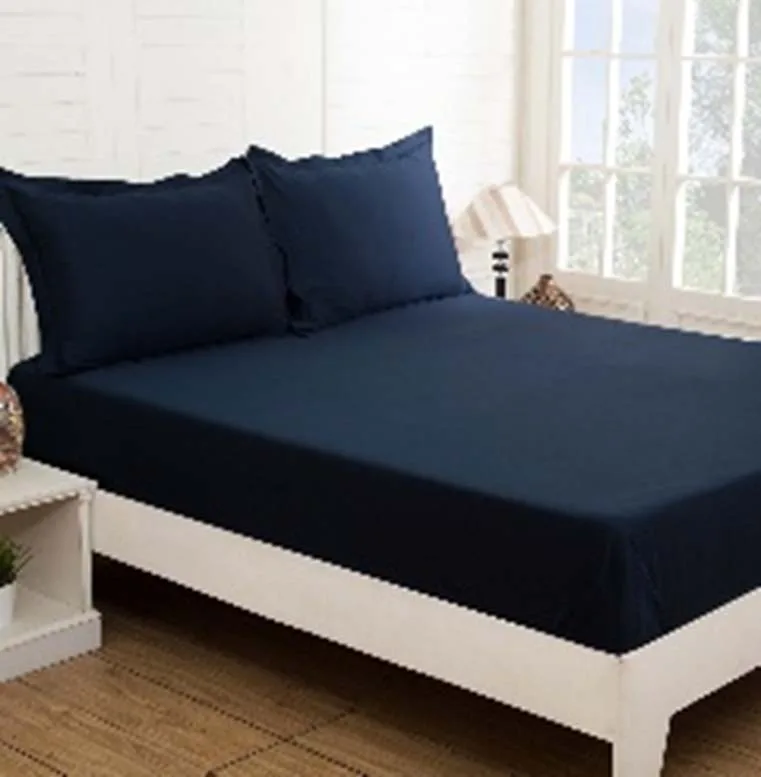 DESROCH ELEGANT COMFORT COTTON STANDARD BED SHEET