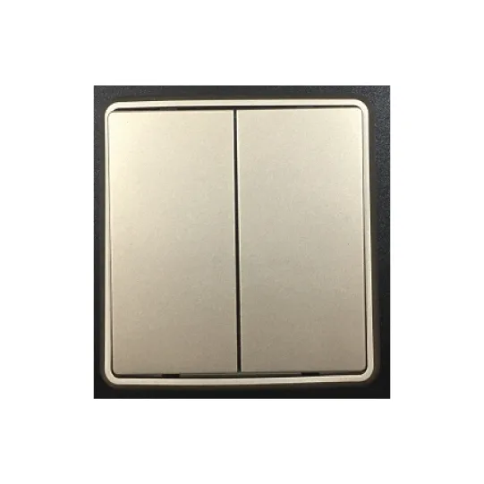 LEXA 2 GANG 2WAY PLATE SWITCH 