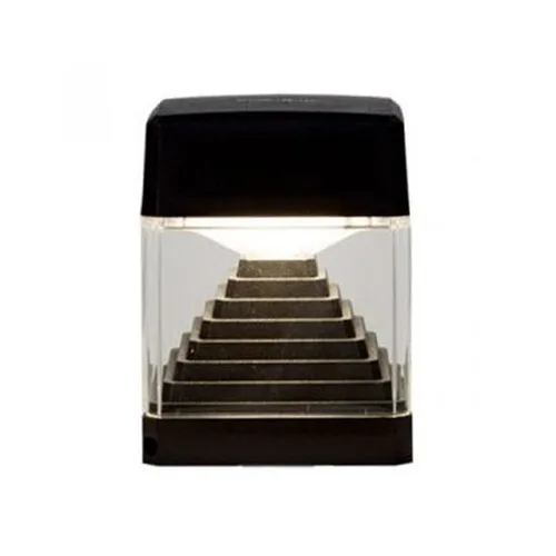 FUMAGALLI ESTER WALL LED 10W GX53 BLACK OUTDOOR WALL LAMP