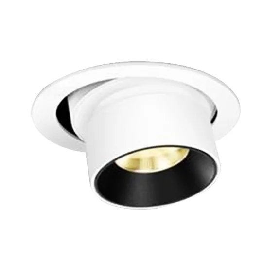 LUMIBRIGHT CAM R 25W 6000K BLACK+GOLDEN SPOT LIGHT IP20