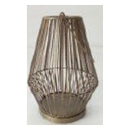 DESROCH CANDLE LIGHT & SCENTS IMELIA PEWTER TANKARD LANTERN