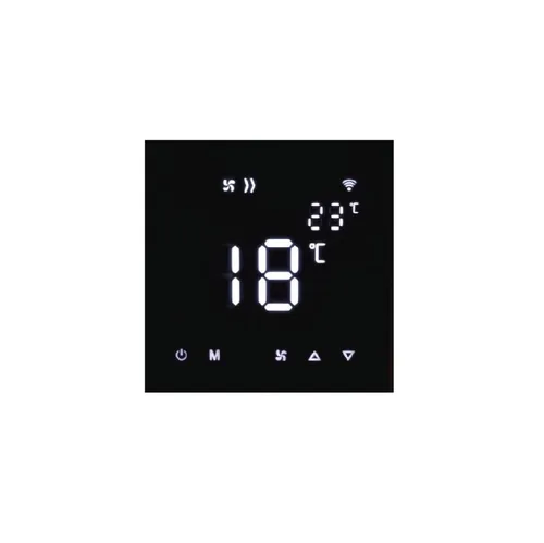 LEXA, NT03-2P FCU 2 PIPE THERMOSTATE, BLACK, ZIGBEE