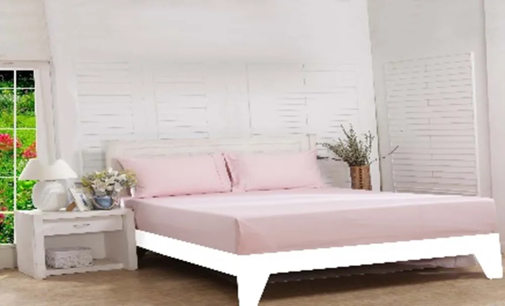 DESROCH ELEGANT COMFORT COTTON STANDARD BED SHEET