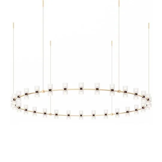 DELUXE LED 100W ALUMINIUM ALLOY+GLASS DECORATIVE PENDANT LIGHT