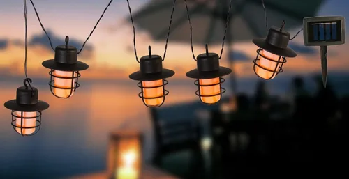GLOBO LIGHTING CONTEMPORORY LED 0.1W IP44 SOLAR LIGHT CHAIN