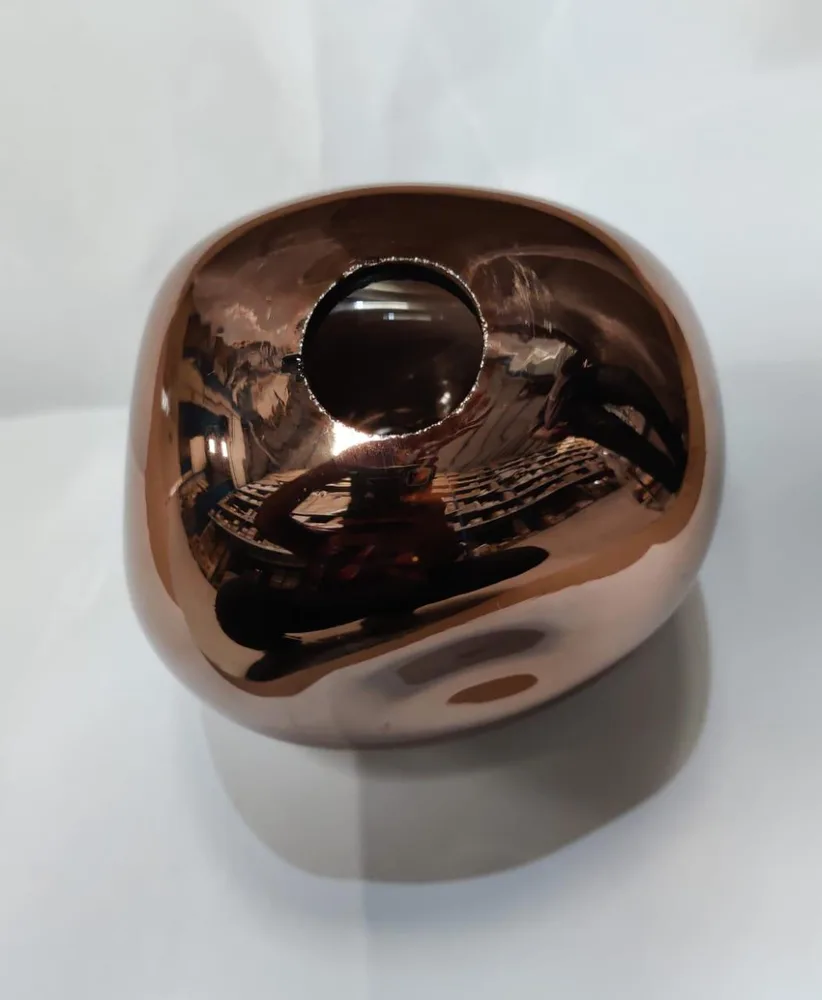 DELUXE BOLA SERIES ROSE GOLDEN FINISH Ø90-100MM DROP PENDANT GLASS DLXA049-C.RGL