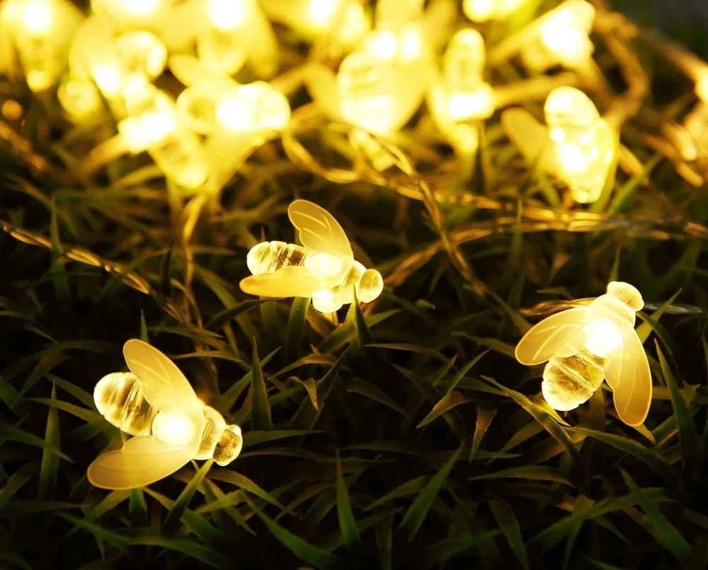 GLOBO LIGHTING CONTEMPORORY LED 0.06W IP44 SOLAR LIGHT CHAIN