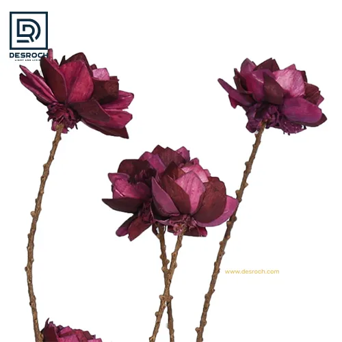 DESROCH DECOR SHOLA NATURAL HANDMADE WATER LILY