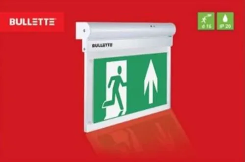EXIT LIGHT LED WITH LEGEND - BULLTTE