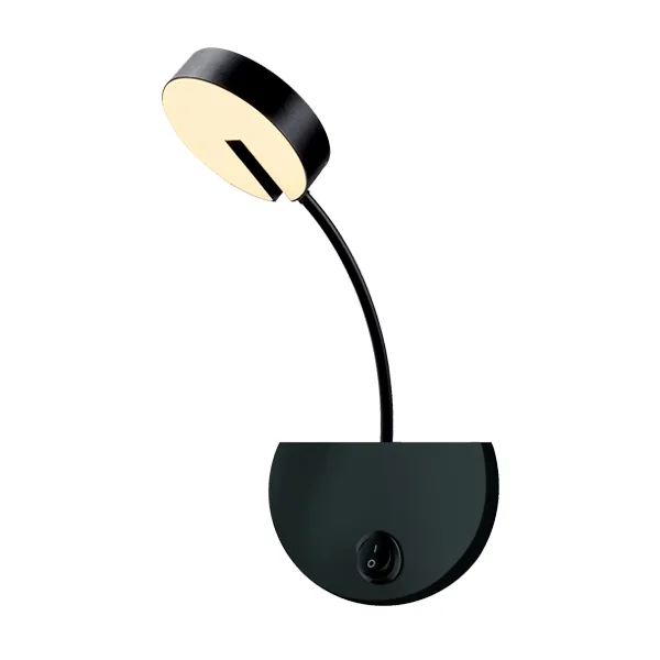 ELMARK SENSO LED WALL LAMP 8.5W 2800-3200K MATTE BLACK