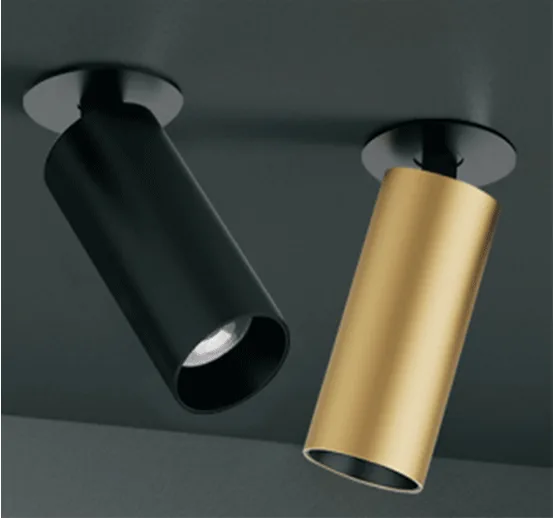 LUMIBRIGHT ASTRO 7W 4000K GOLDEN+BLACK SPOT LIGHT