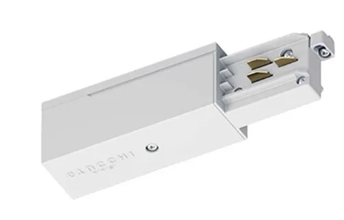 STUCCHI onetrack end feed, white finish