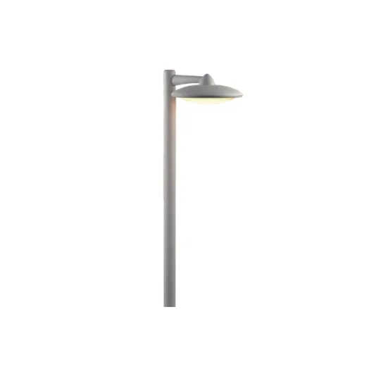 LUMIBRIGHT LAGOON BLACK BOLLARD LIGHT 6000K LUMINARIES - 18.2W