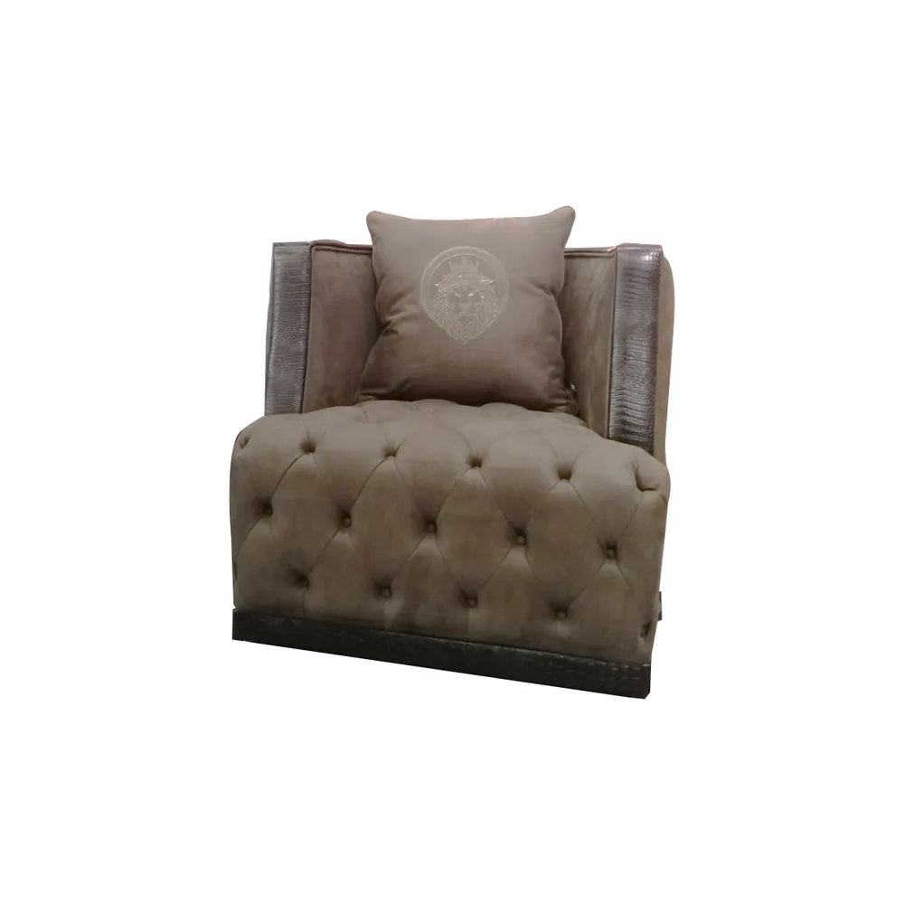 VEROCASA LIVING LUXURY ADELIA BRILLIANT RED HANCOCK LEATHER SOFA