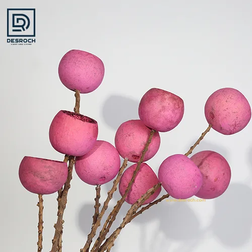 DESROCH DECOR MULBERRY BELL CUP FLORALS