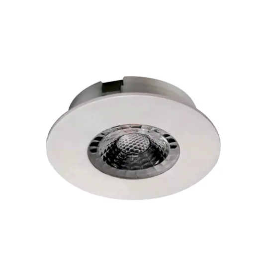 LUMIBRIGHT PUCK LUMIINDOOR 4W 3000K BLACK WITH SAND SPOT LIGHT IP44