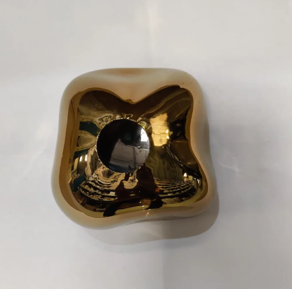 DELUXE BOLA SERIES GOLDEN FINISH Ø80-90MM DROP PENDANT GLASS DLXA049-B.WGL