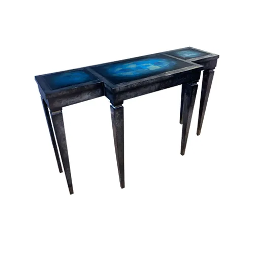 VEROCASA LIVING LUXURY MODERN CONSOLE TABLE BLACK